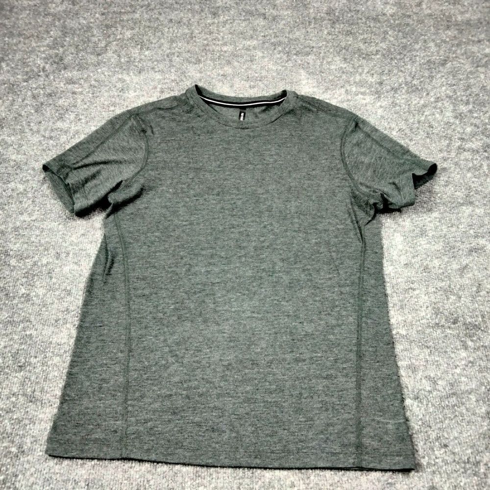 Ten Thousand The Durable Shirt Crew Neck T Shirt Mens S Gray Short Sleeve